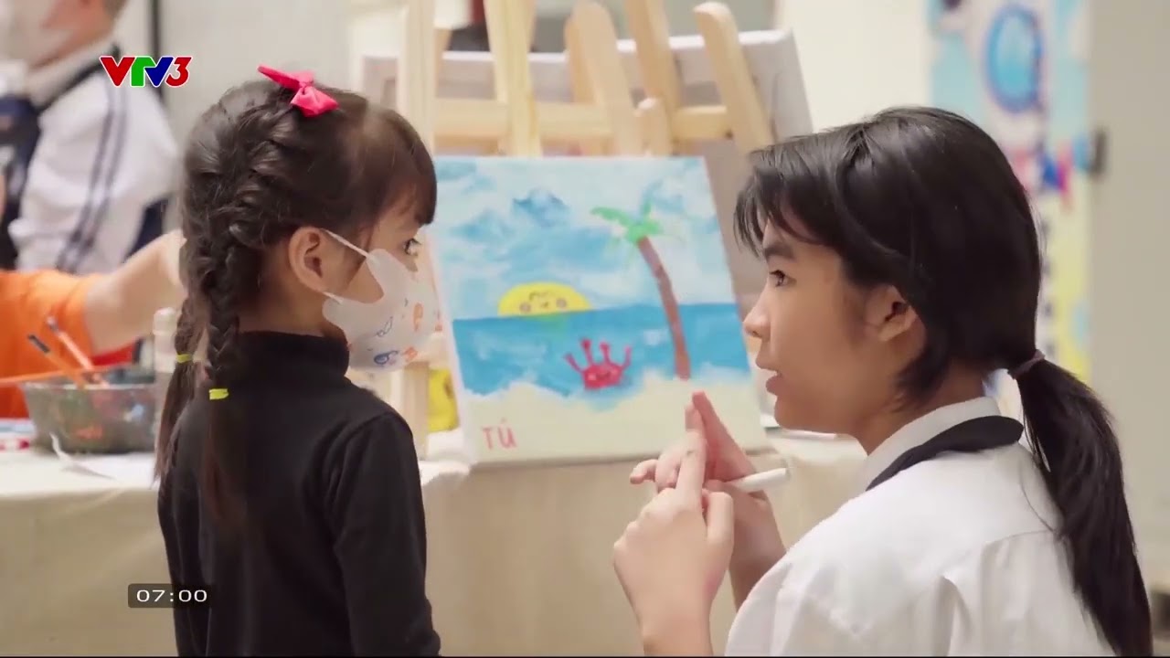 [Cafe Sáng VTV3] Dự án Hỗ trợ sức khoẻ tâm thần cho bệnh nhi Bệnh viên Bạch Mai thông qua nghệ thuật