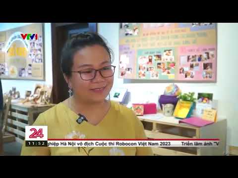 VTV1: Chuyển động 24h đưa tin về Triển lãm Những dấu chân nhỏ mùa 2 tháng 05.2023