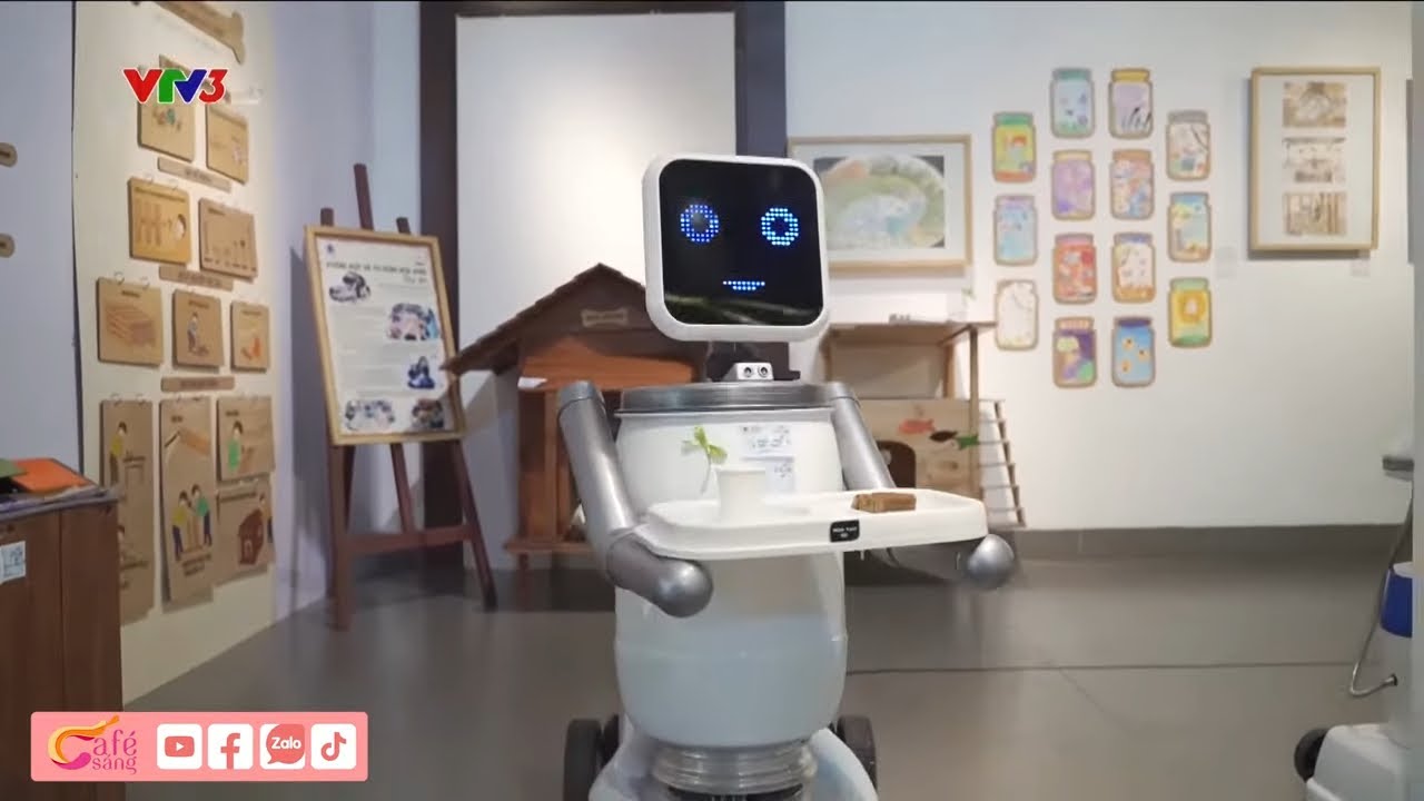 Phóng sự VTV3: Robot phục vụ Mira 1 - Sản phẩm dự án của học sinh THCS Maya