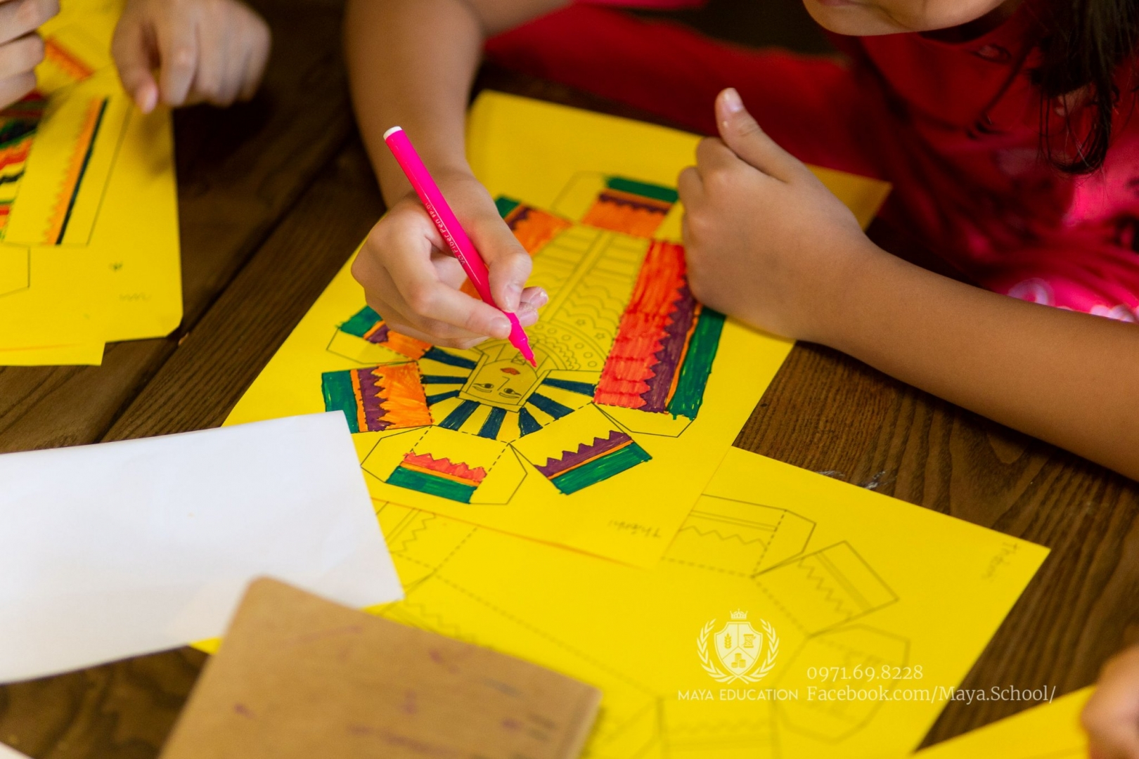 Hoạt động Trong Dự Án Học Tập Nghiên Cứu Ai Cập Của Học Sinh Tiểu Học Maya Xác ướp 3