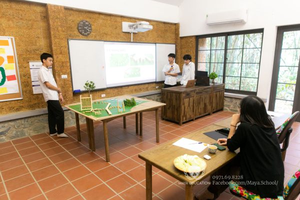 Thiết kế hệ vận động vui chơi cho trẻ em mầm non ở vùng khó – Dự án học tập thực tế của học sinh THCS Maya tại Xưởng Mộc Mira