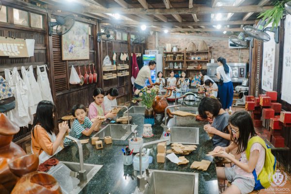 Dự án học tập thực tế của học sinh Upper Elementary tại Xưởng Maya Kitchen – Kì I năm học 2024 – 2025